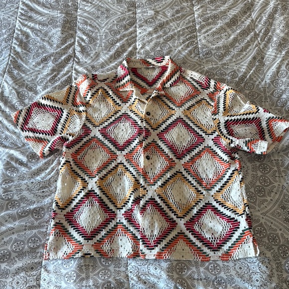 Geometric Pattern Shirt - Picture 1 of 5